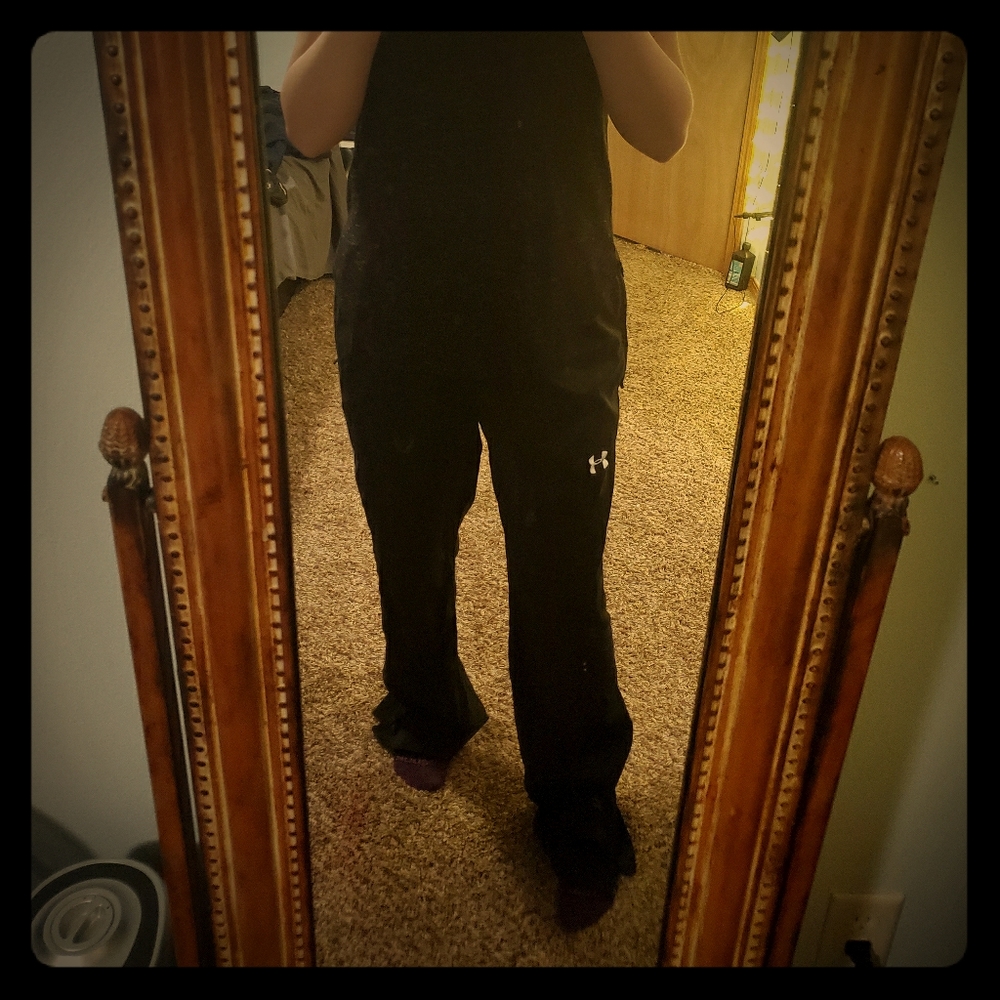 Black Underarmor pants